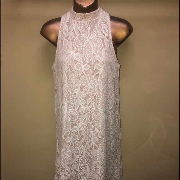 Alya floral lace overlay dress size small - Picture 1 of 10